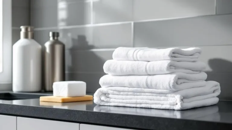 The professional method for restoring towels (without using baking soda).