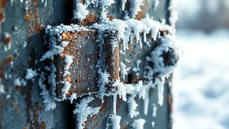The real reason your doors squeak worse when temperatures drop below freezing