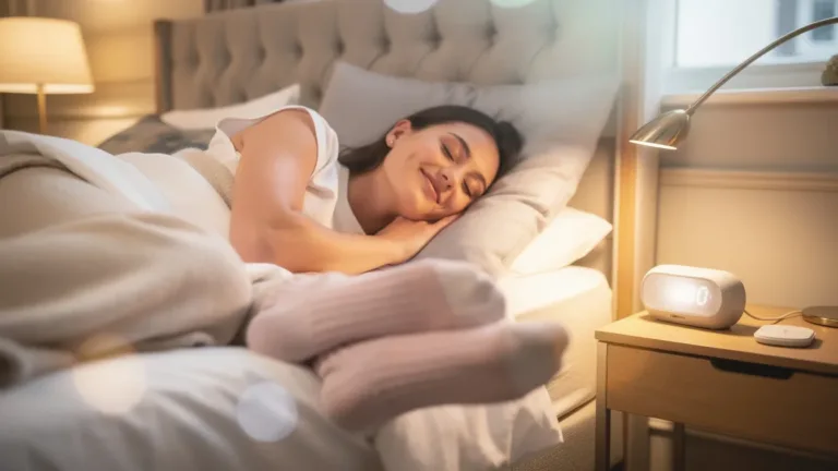 UK scientists reveal why wearing socks to bed adds 30 minutes of REM sleep.